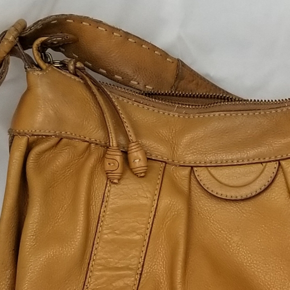 Cole Haan Tan Leather Hobo Bag - Picture 3 of 8